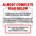 Warranty Repair